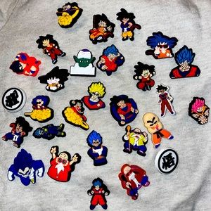 Dragon Ball Z croc charms 28 pieces ✨